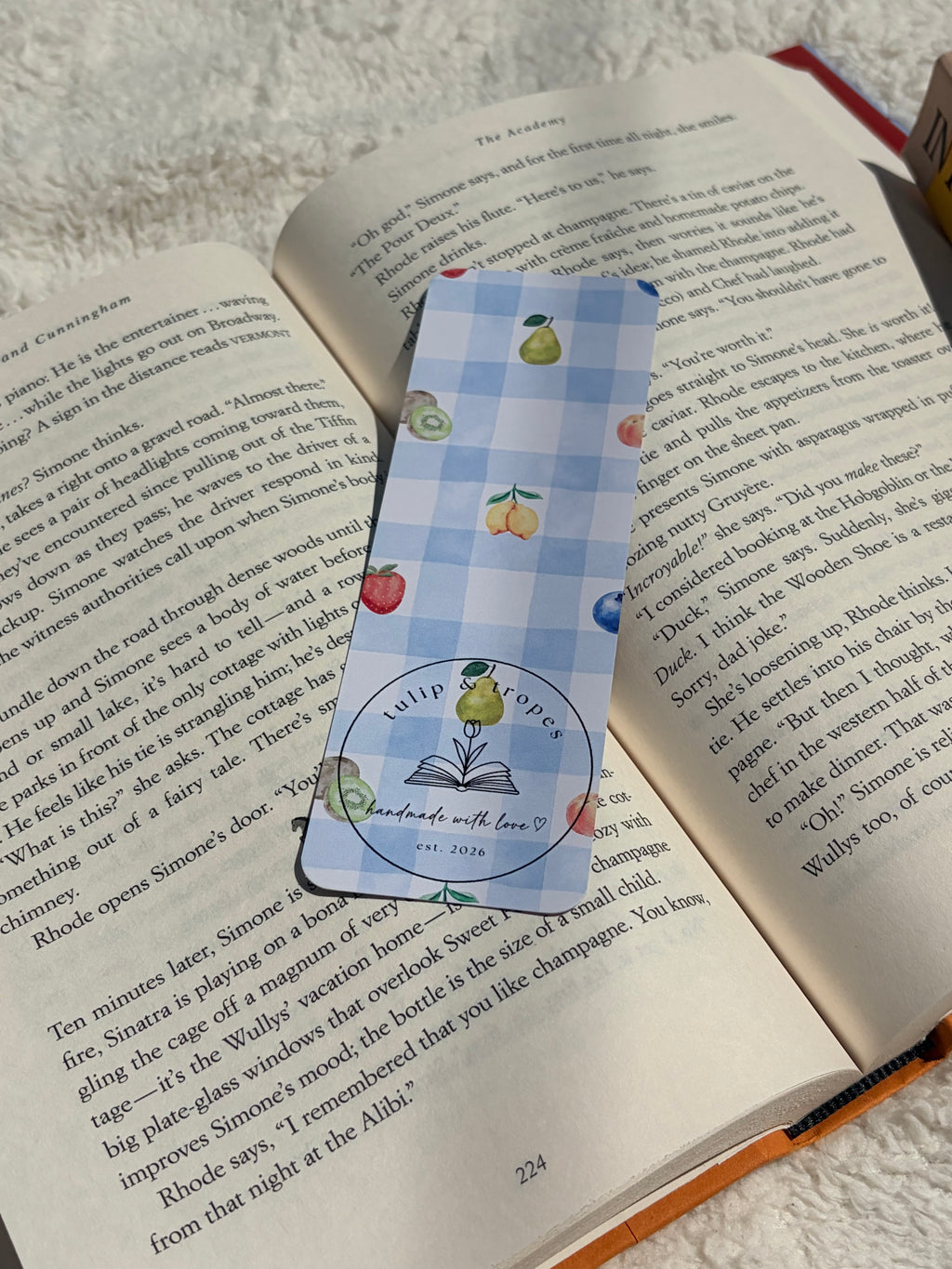 Farmers Market Bookmark