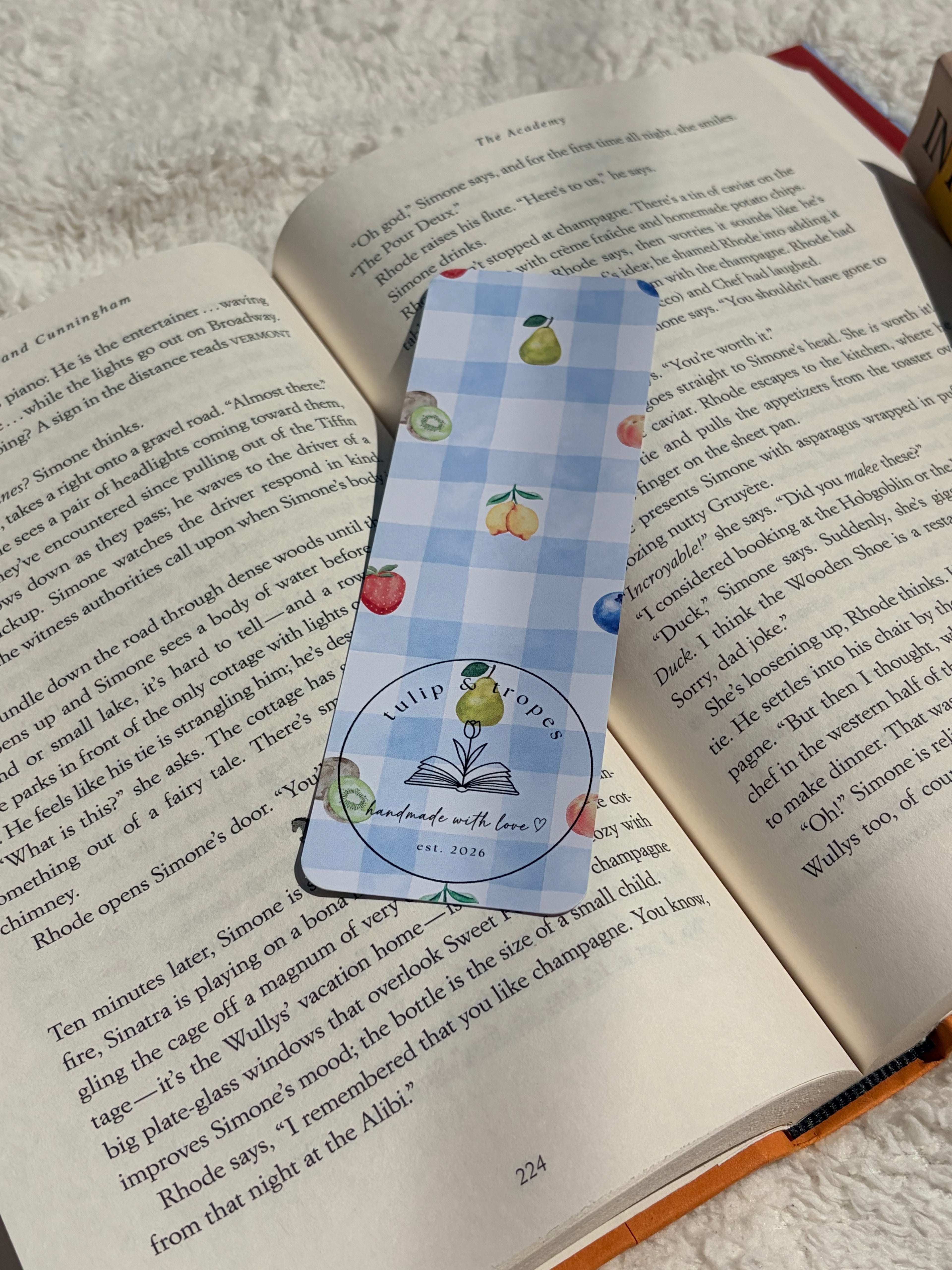Farmers Market Bookmark