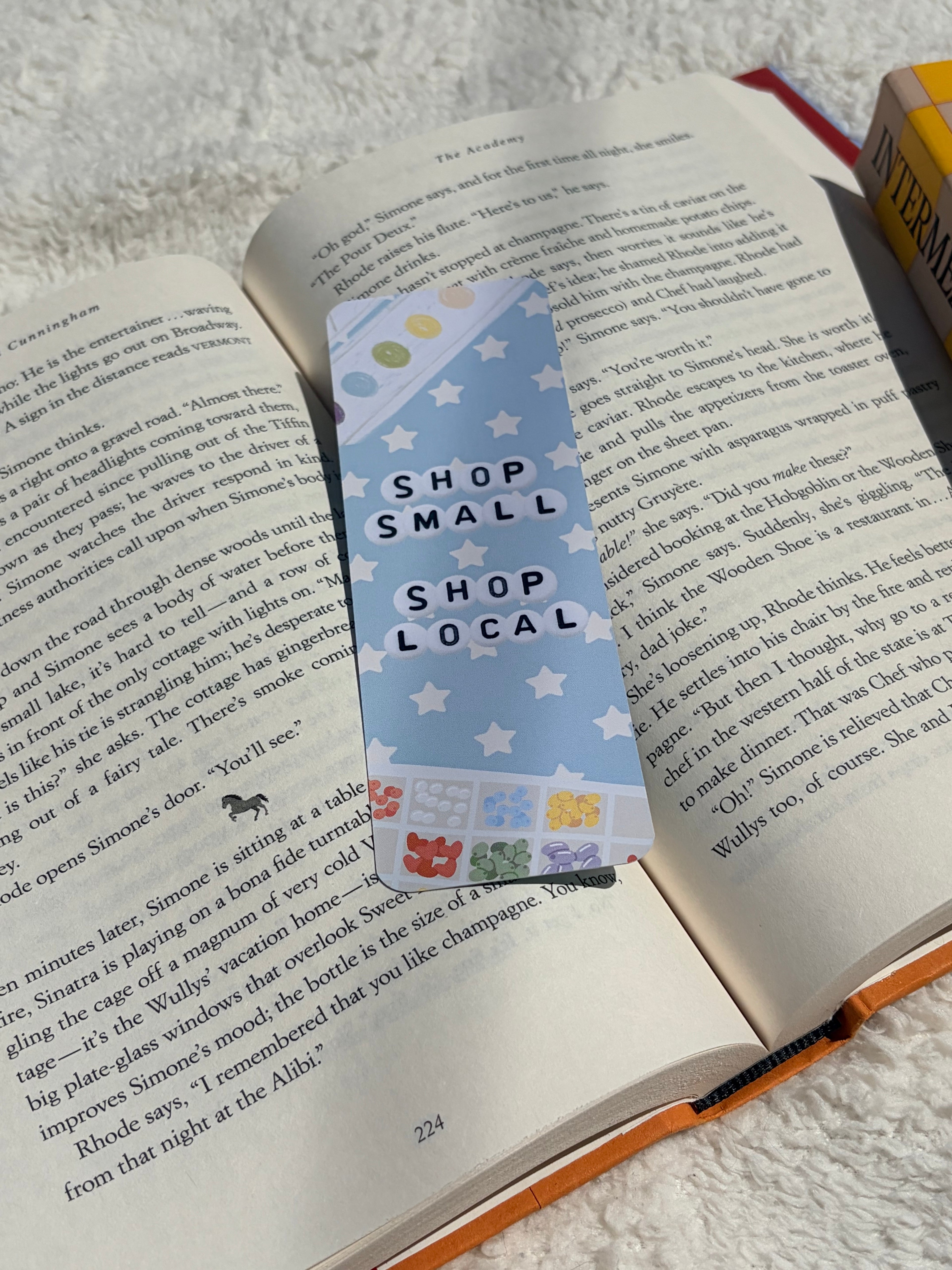 Shop Small Bookmark