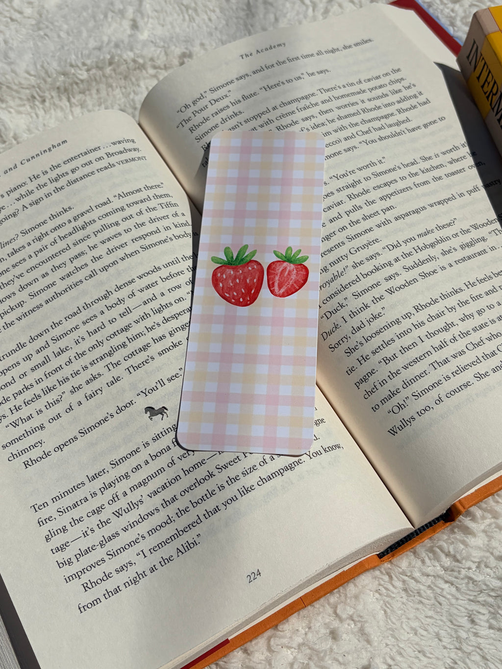 Strawberry Bookmark