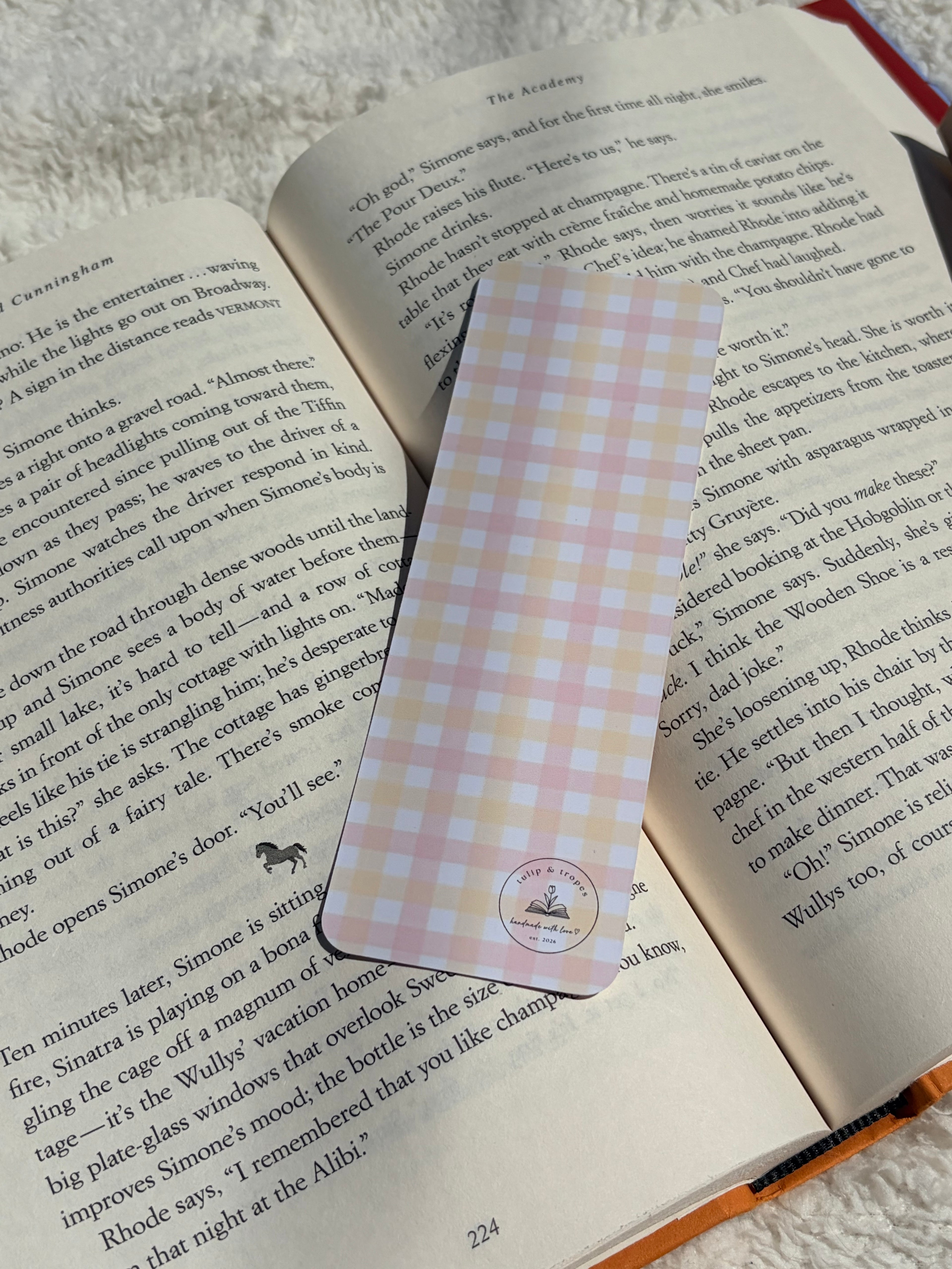 Strawberry Bookmark