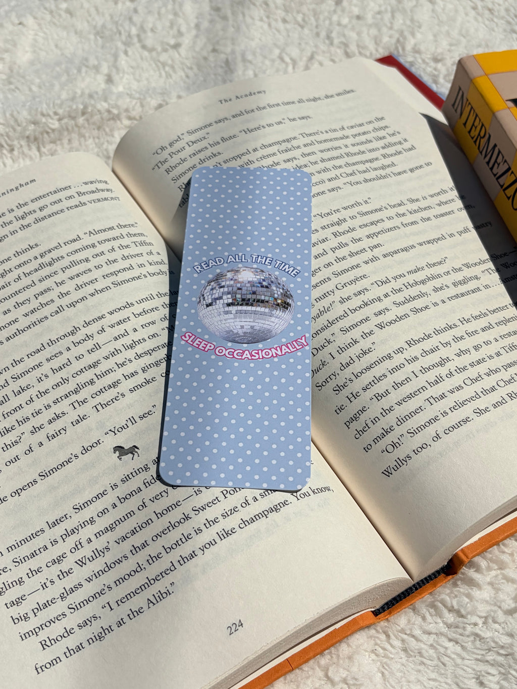 Read All The Time Sleep Occasionally Bookmark